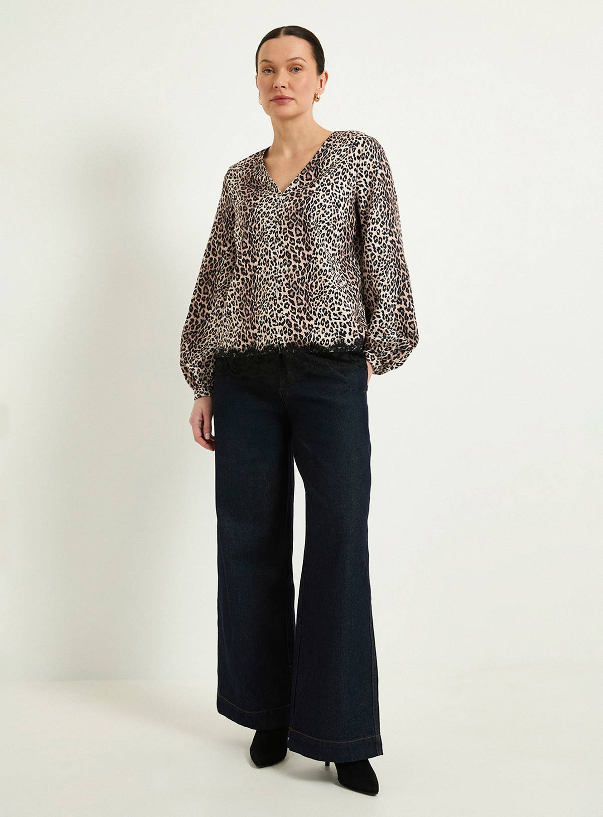 WALLIS Button Down Lace Trim Shirt 22 - Image 2